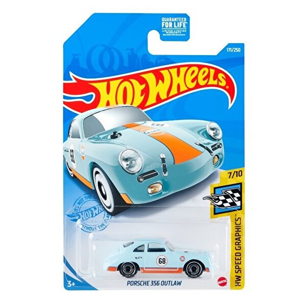 Hot Wheels Tekli Araba Porsche 356 Outlaw GRY45
