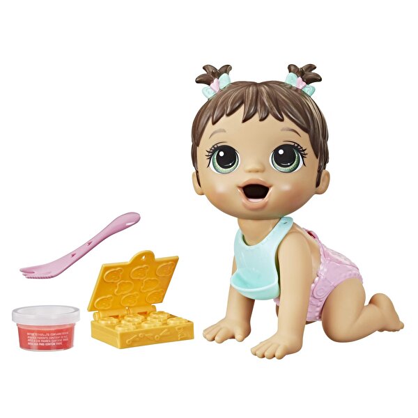 Baby Alive Bebeğimle Mama Eğlencesi Kumral F2618
