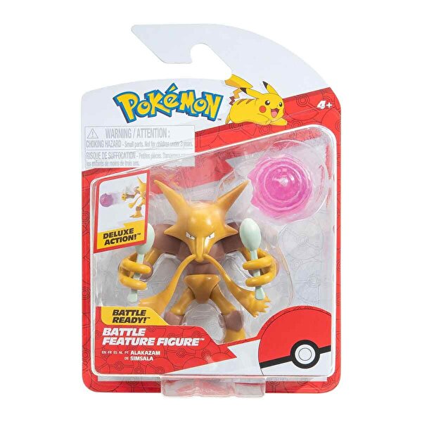 Pokemon Battle Aksi̇yon Fi̇gürler Alakazam