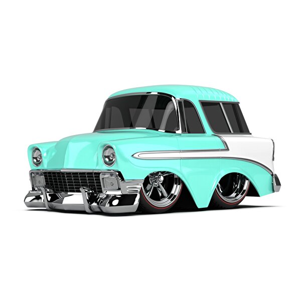 CarTuned JDM Seri 2 Arabalar 56 Chevy Nomad Turkuaz