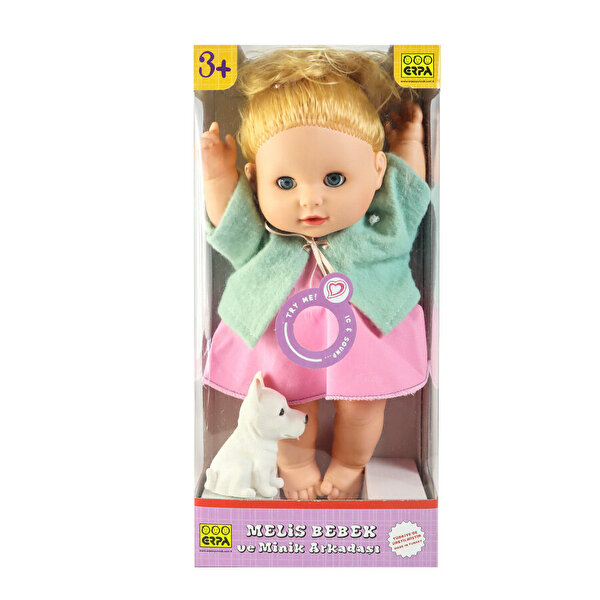 Melis Bebek Türkçe Konuşan Hayvancıklı Yeşil Hırkalı