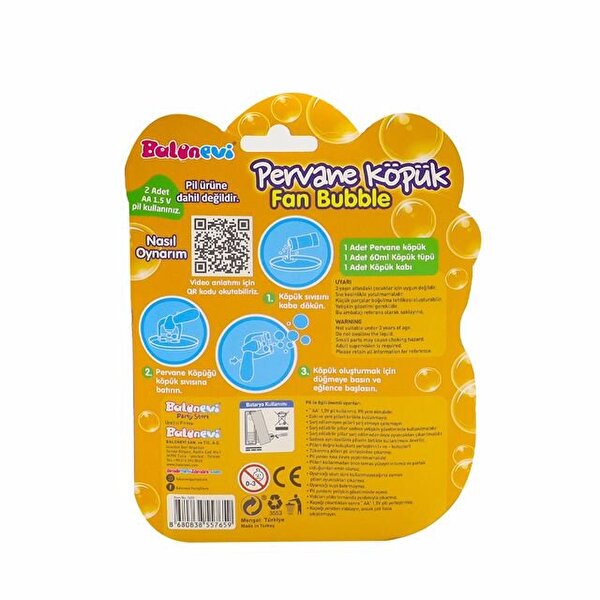 Pervaneli Köpük Tabancası Kırmızı