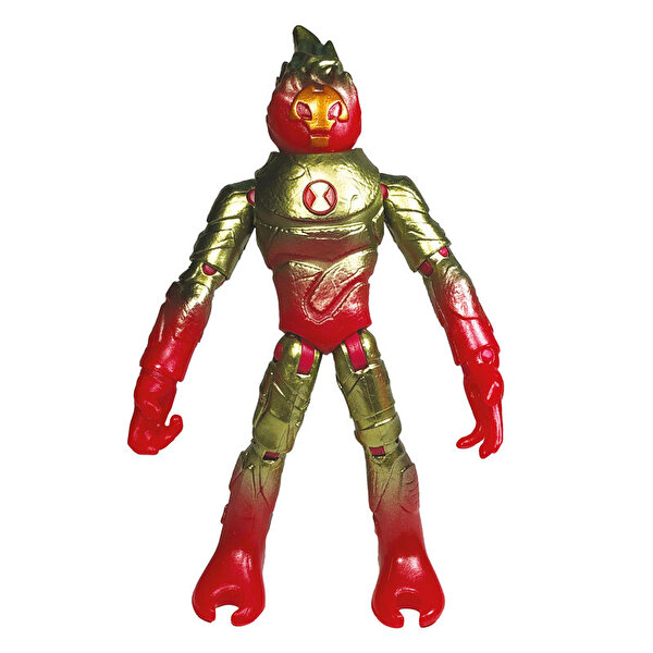 Ben 10 Basic Figürler Omni-Metallic Heatblast