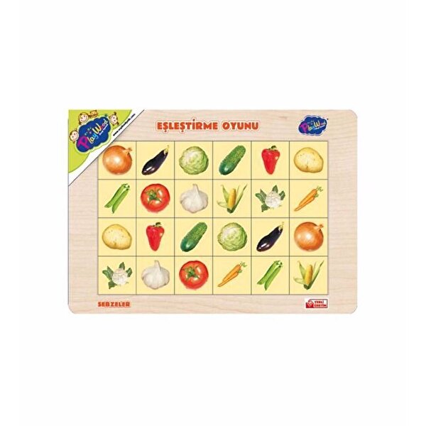 Ahşap Eğitici Eşleştirme Oyunu Karışık