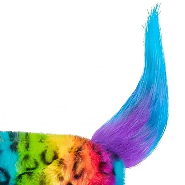 Sesli Dj Furby Furblets İnteraktif Peluş Rain-Bow-Kat G1783