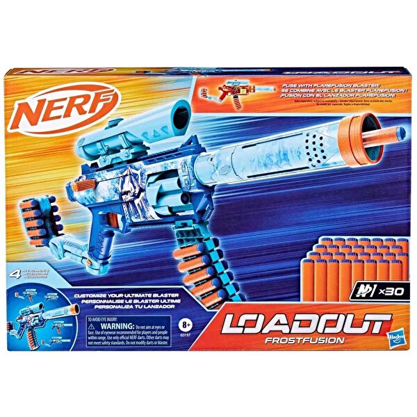 Nerf FrostFusion Blaster ve 30 Adet N1 Dart G3157