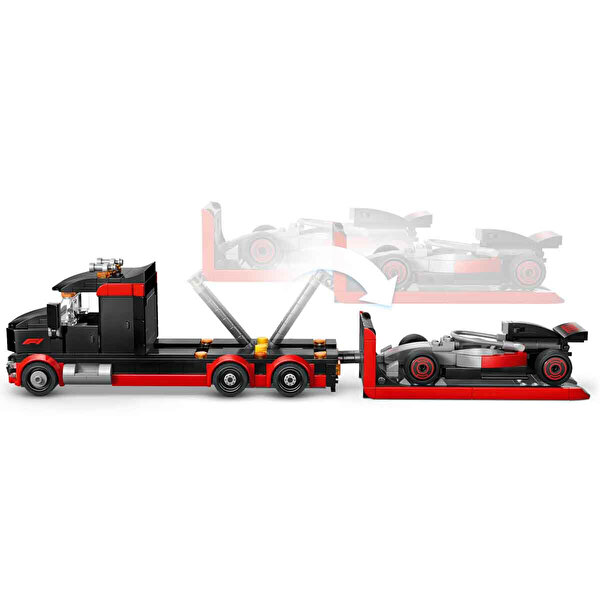 LEGO City Audi F1® Yarış Arabalı F1 Sergileme Kamyonu 60493
