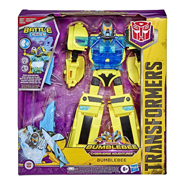 Transformers Cyberverse Battle Call Figür Bumblebee E8373