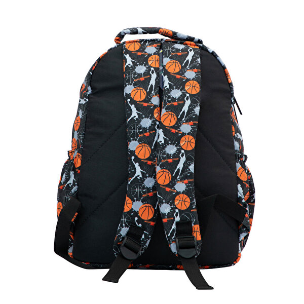 Kaukko Kids Love Basket Desenli Sırt Çantası L5134