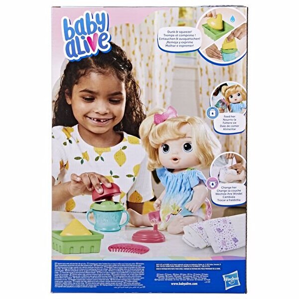 Baby Alive Bebeğimle Eğlenceli Meyveli Yudumlar Sarışın F7356