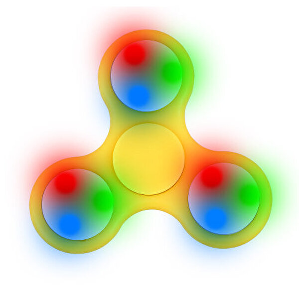 Fidget Spinner Led Işıklı Stres Çarkı