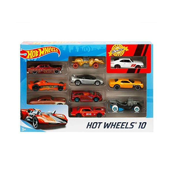 Hot Wheels Onlu Araba Seti