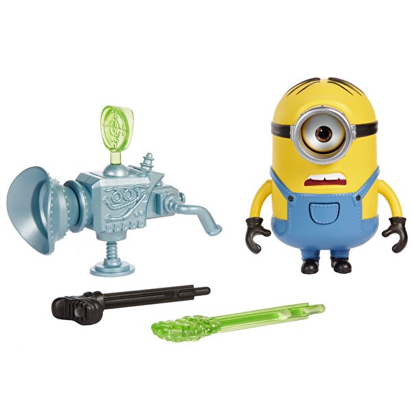 Minions 10 cm Sesli ve Hareketli Film Figürleri - Stuart GMF04