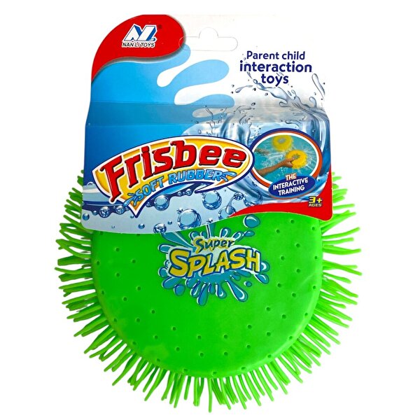 Splash Su Püskürten Silikon Frizbi 18 Cm
