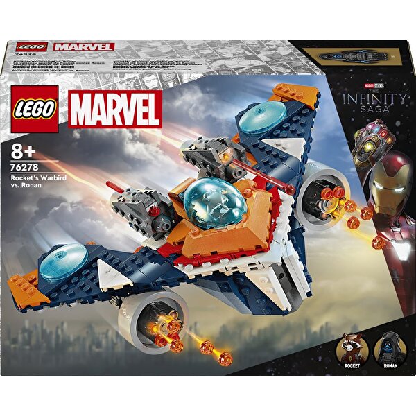 LEGO Marvel Rocket’in Warbird Aracı Ronan’a Karşı 76278