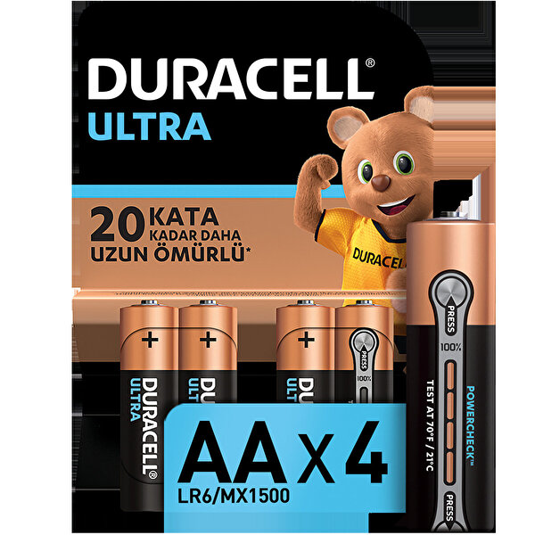 Duracell Turbomax AA 4´lü Kalem Pİl