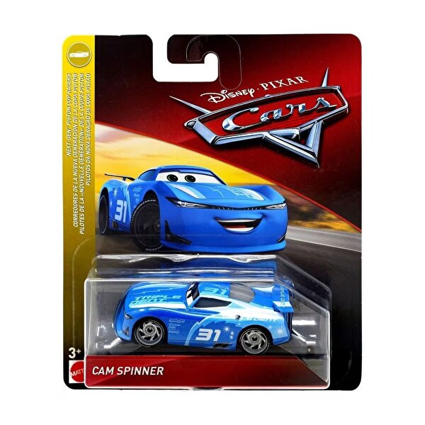 Cars 3 Tekli Karakter Araçlar Cam Spinner FLM35