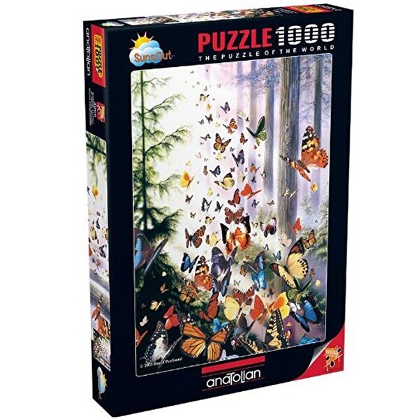 Anatolian Puzzle 1000 Parça Kelebek Ormanı