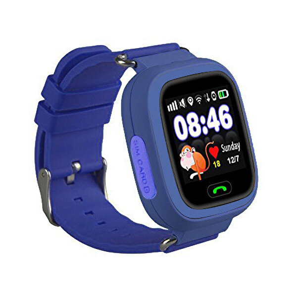 Alcatech Telefon Özellikli Akıllı Çocuk Saati Lacivert