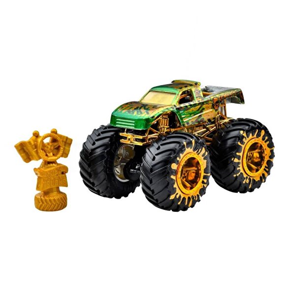 Hot Wheels Monster Trucks Bigfoot Trophy Şampiyonları Gunkster JDV99