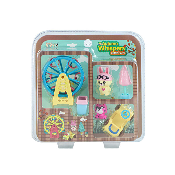 Sevimli Kedi Lunaparkı Pembe Şapkalı Tavşan HY-078B