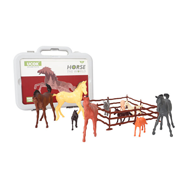 Kutuda At Hayvan Seti 12 Parça