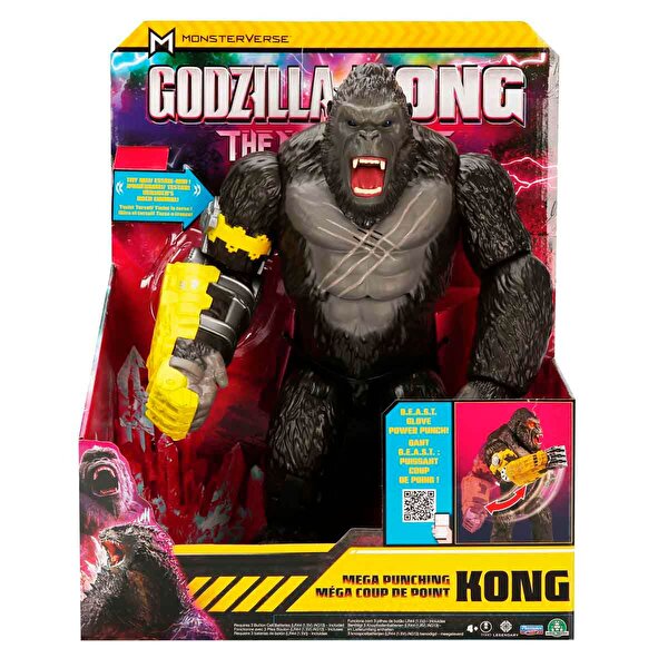 Godzilla ve Kong Sesli Işıklı Figür Mega Punching Kong 33 Cm