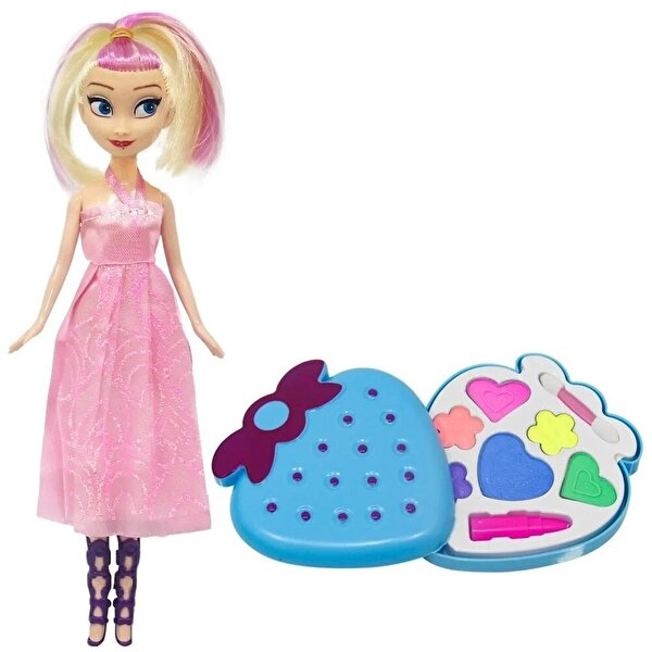 Prenses Bebek ve Makyaj Seti