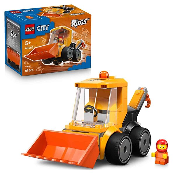 LEGO City Araçlar İnşaat Yükleyicisi 60483