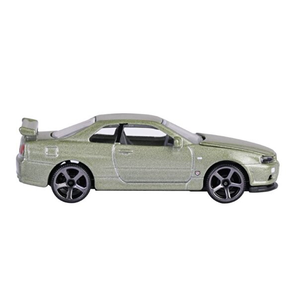Majorette Japan Serisi Premi̇um Arabalar Nissan Skyline Gt-R (R34) Su Yeşi̇li̇