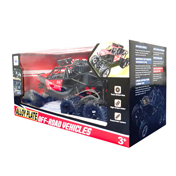 Uzaktan Kumandalı Altı Teker Arazi Aracı Kırmızı