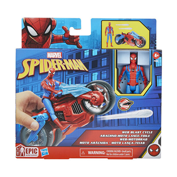 Spider Man Fi̇gür Ve Araç Seti F6899