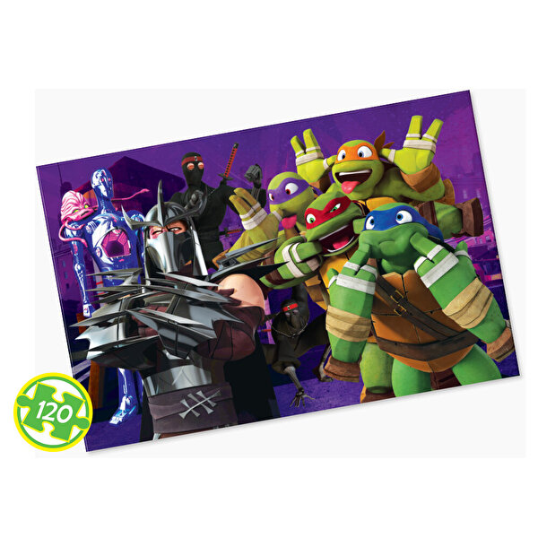 Kırkpabuç Ninja Turtles Puzzle 120 Parça