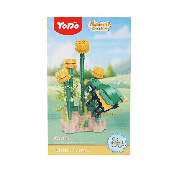 Mega Blok Çiçek ve Altın Scarab 148 Parça