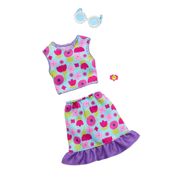 Barbie'nin Kıyafet Koleksiyonu Papatyalı Takım HRH39