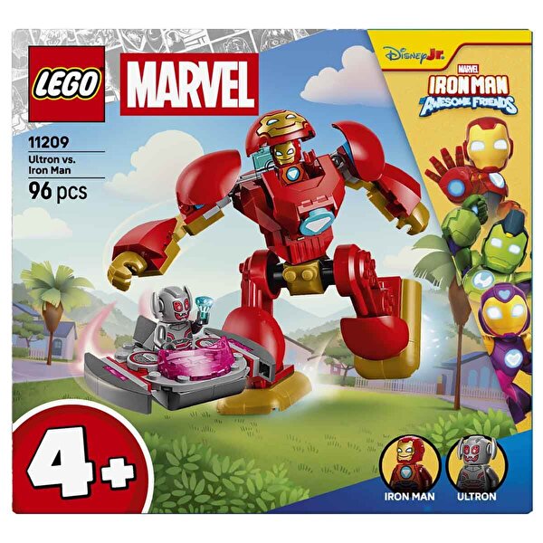 LEGO Marvel Iron Man ve Muhteşem Arkadaşları Ultron Iron Man’e Karşı 11209