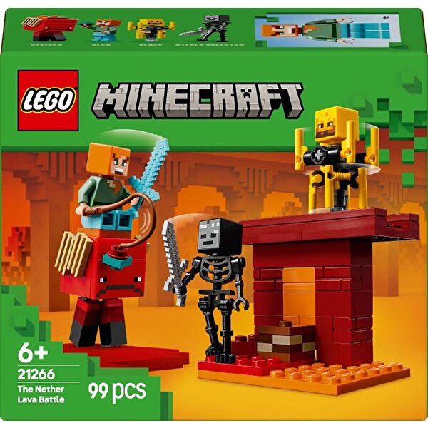 LEGO Minecraft Nether Lav Savaşı 21266