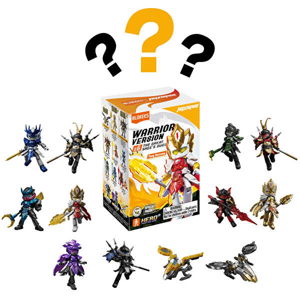 Blokees Herospire Warrior S6 The Great Sage's Duel Sürpriz Figür Yapım Seti