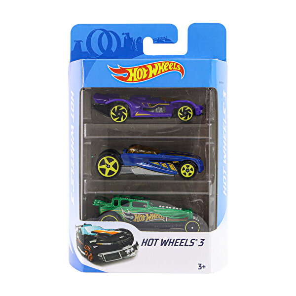 Hot Wheels Üçlü Araba Seti 7 K5904