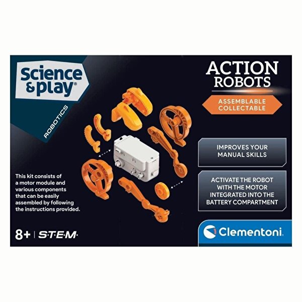 Clementoni Robotik Laboratuvarı Action Robots Runner