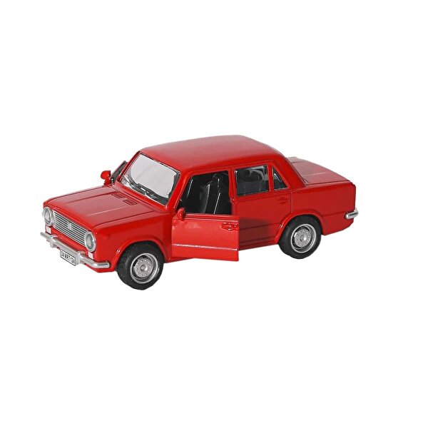 Sesli Işıklı Metal Çek Bırak Araba Murat 124 Kırmızı