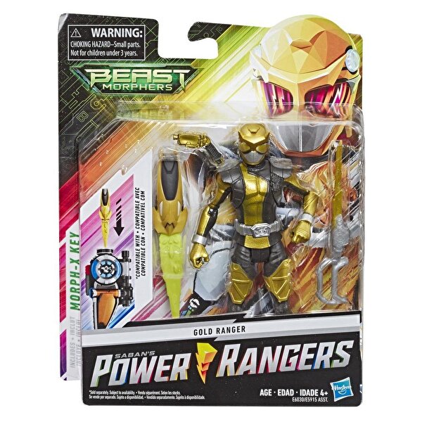Power Ranger Beast Morphers Figür Gold Ranger E6030
