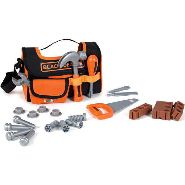 Smoby Black+Decker Oyuncak Alet Çantası Seti