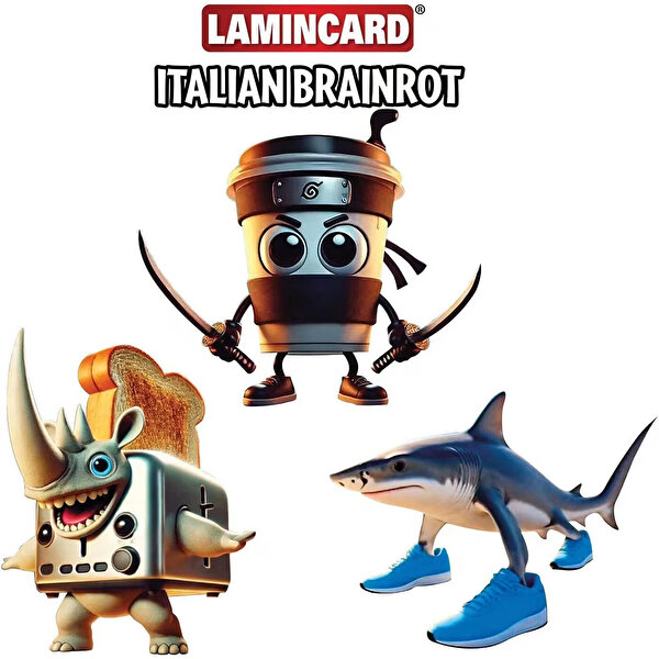 Lamincard Italian Brainrot Koleksiyon Kart
