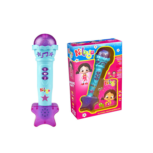 Niloya Müzikli Işıklı Mikrofon