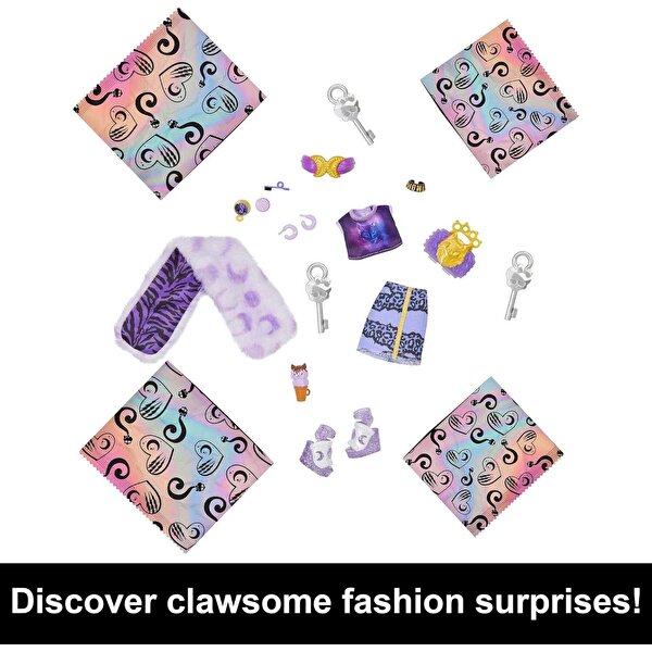 Monster High Gizemli Arkadaşlar 2.Seri Clawdeen Wolf HNF74