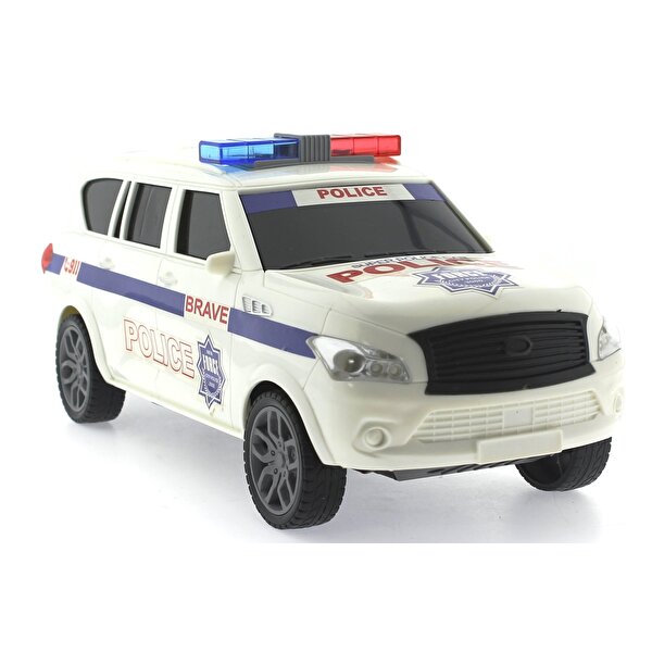 Sürtmeli Sesli ve Işıklı Suv Polis Arabası JM001