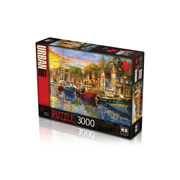 Ks Puzzle 3000 Parça Harbour Lights