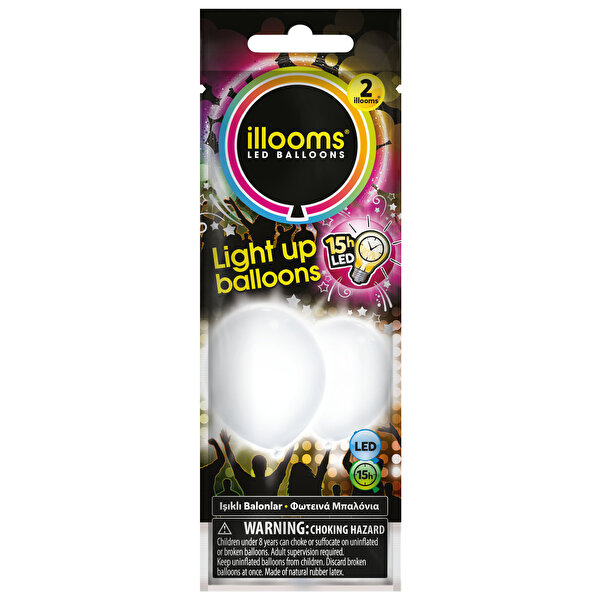 Illooms Işıklı Balon 2´li Paket