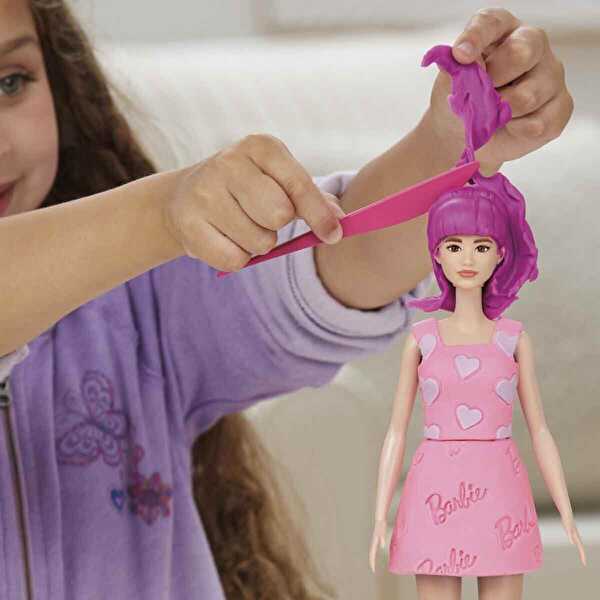 Play Doh Barbie Kalpler ve Saç Oyun Hamuru Seti G1357
